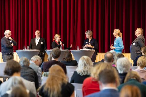 Fachtagung Kommunale Bildungslandschaften Podium